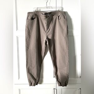 Men's Casual cinched pants size 2X